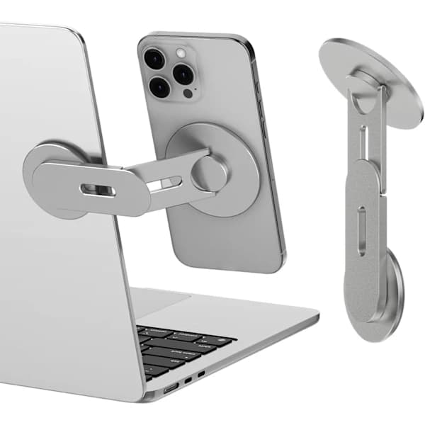 HA~Magnetisk telefonholder for bærbar PC, 3-dimensjonalt justerbart feste for Continuity Camera