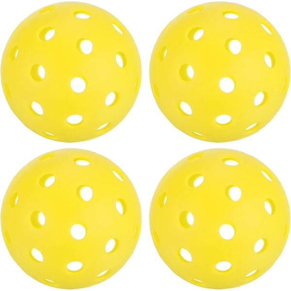 Pickleballbollar för utomhusbruk 40 hål Pickleball USA Pickleball Approved (USAPA), Pickleballbollar för inomhus- och utomhussporter