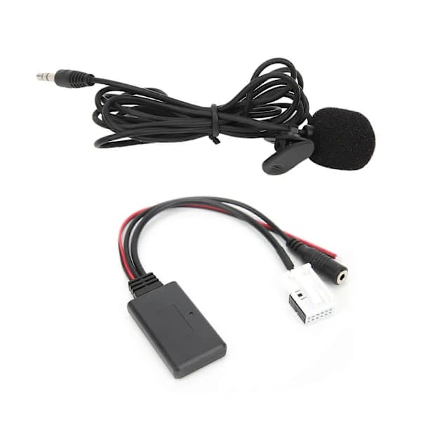 HA~Bluetooth 5.0 AUX-kabeladapter Handsfree med mikrofon Erstatning for Citroen Berlingo/Jumpy/C2/C5
