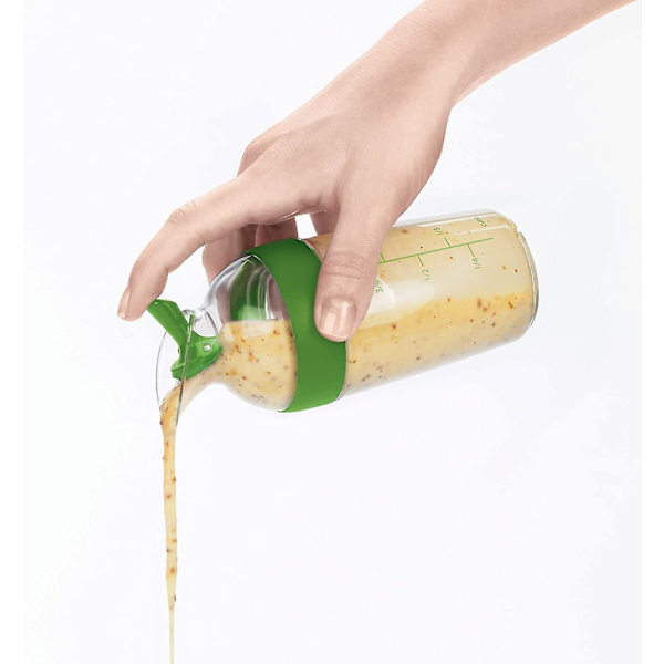 Salatdressing Rystere, 240 Ml Good Grips Dressing Mixer Shaker, Til Køkkenet (grøn)