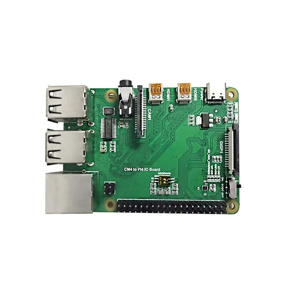 CM4 IO -emolevy CM4:stä 4B:hen sovittimelle, laajennuslevy CM4:stä Pi4B:hen sovittimelle kotelon kanssa