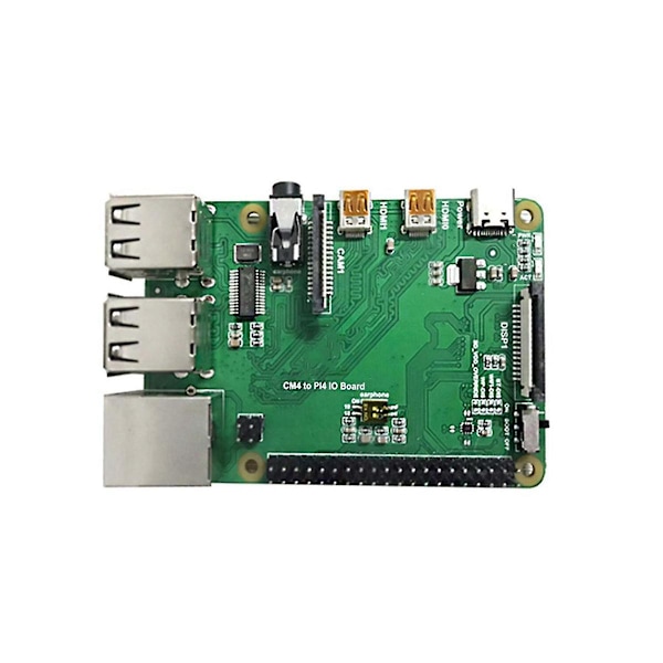 For Cm4 Io Baseboard Cm4 Til 4b Adapterkort Udvidelseskort Cm4 Til Pi4b Adapter Med Kabinet