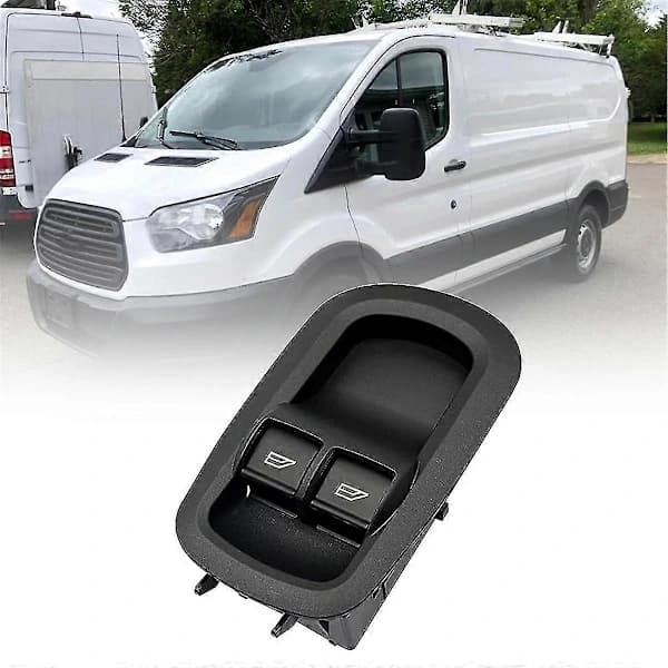 New Window Lifter Switch Fits Transit Mk8 2014-2019 Gk2t-14a132-ca [] Black