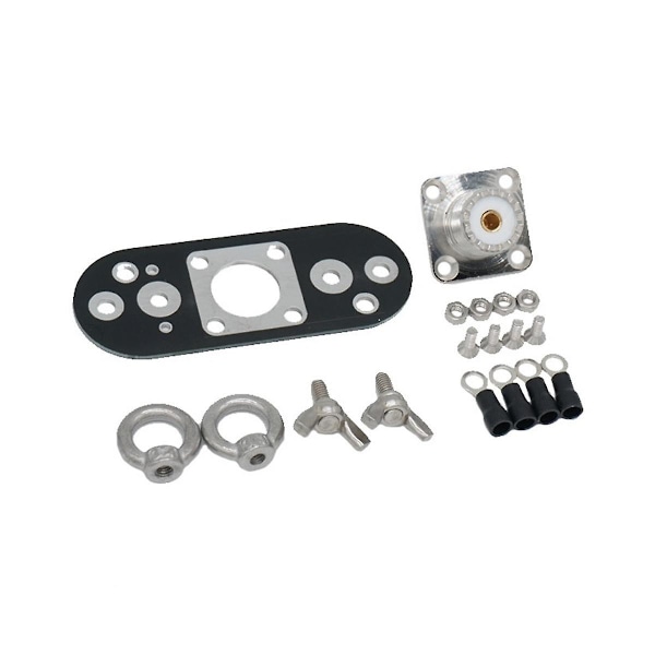Mini At-dp Adapter Board Lang Linje End Feed Gp Positiv V Invert V Dipole Kortbølget Antenne For