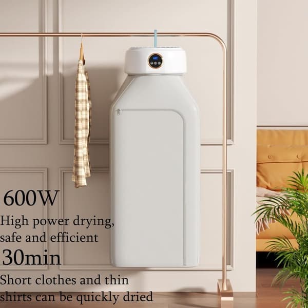 Portable Foldable Drying Rack - with Temperature Control - for Clothes Drying