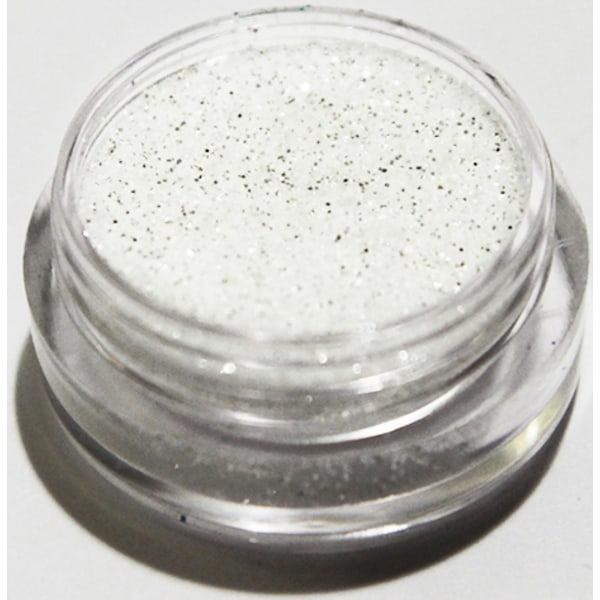 /HH/Nagelglitter - Finkornigt - Vit ice - 8ml - Glitter Vit