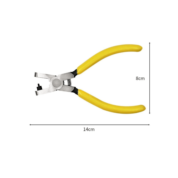 2 Mini Strap Pihdit Reikäpihdit Nahkareikäpihdit