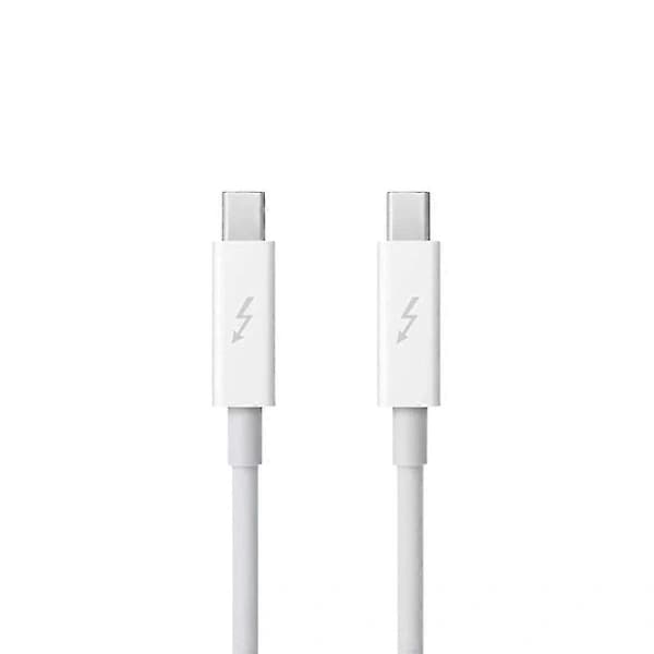 HA-Thunderbolt 2-kabel 20 Gbps han til han, kompatibel med Apple Macbook Pro Air mini og iMac White