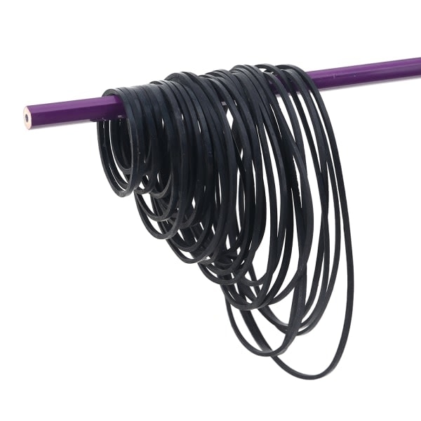 /HH/10 stk./pose 1,5 mm Universal kassettebåndmaskine remme Forskellige glatte gummi K