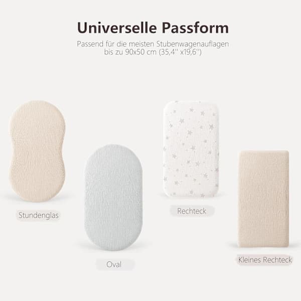 Elastiskt lakan för barn, muslin elastiskt lakan för barnvagnar Resesäng Elastiskt lakan Extra lakan 82*41cm