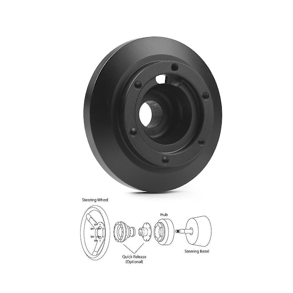 E46h Ratt Snabbfrigöring Ratt Boss Kit Kort Nav Adapter Kit För Z4 Z4m E85 2001-2006