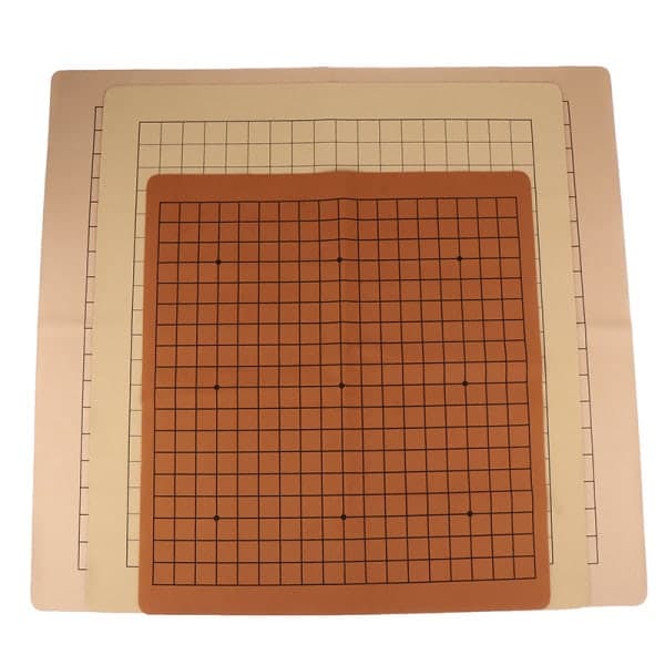 PU-læder Go-spillebræt Skakbræt til 2,2 cm brikker One S 45X51CM