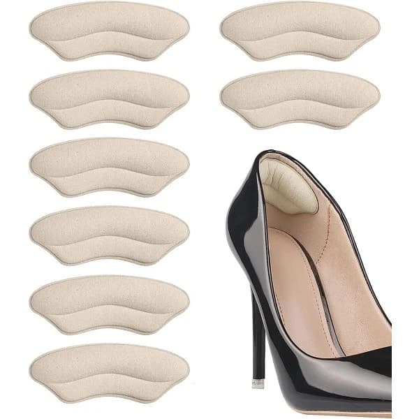 HA-Hælknotter for store sko, hælgrep Beige 4 par