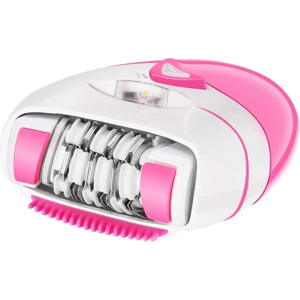 Elektrisk hårfjerner til kvinder med LED-lys - Trådløs epilator til kvinders ben, arme og ansigt