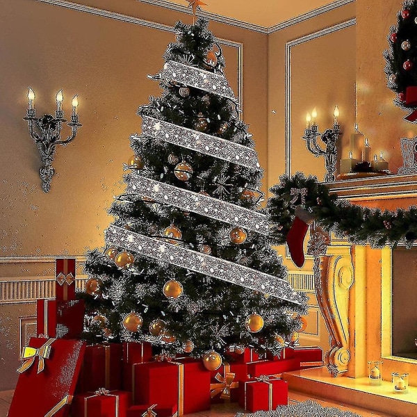 Julgransbelysning, för julgran, födelsedagsfest, semesterdekoration inomhus och utomhus