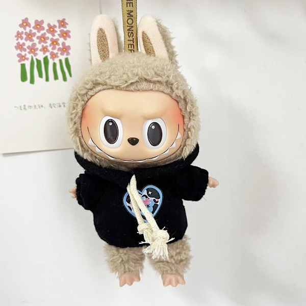 [HH] Kawaii Kläder Outfit Tillbehör för Kpop Labubu Idol Dockor Overall Set Kläder 68