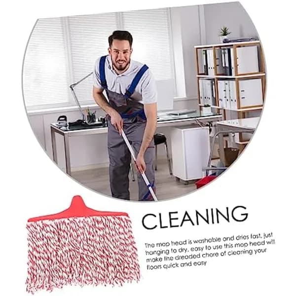 33x25cm Moppehode Rengjøringshode Moppehode Erstatning Moppe Erstattningsmopper Moppehode Og Tørrmopp Svampduk