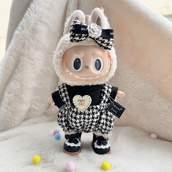 [HH]LABUBU Modekläder Överraskningsbox Söta kläder Tecknad Ljust tema kläder överraskningsbox lämplig för 15cm POP MART LABUBU 15 cm-17cm labubu 9