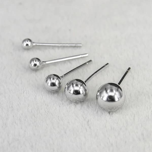 HA-925 Sterling Sølv Øredobber for Kvinner, Sterling Sølv Øredobber