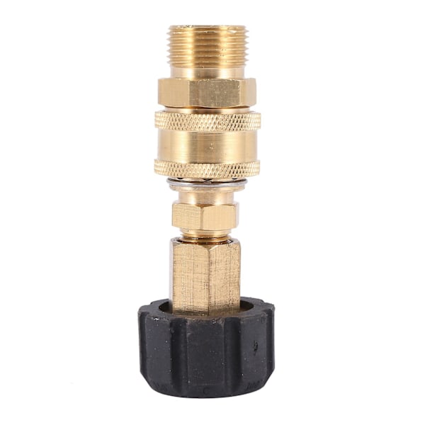 4x trycktvättsadapterset, snabbkoppling, m22 14mm vridbar-m22 metrisk koppling, m22-14 vridbar+3/8