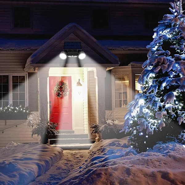 Solar Lights 30 LED Motion Sensor Waterproof Light 360 Rotatable For Patio Yard Stairs