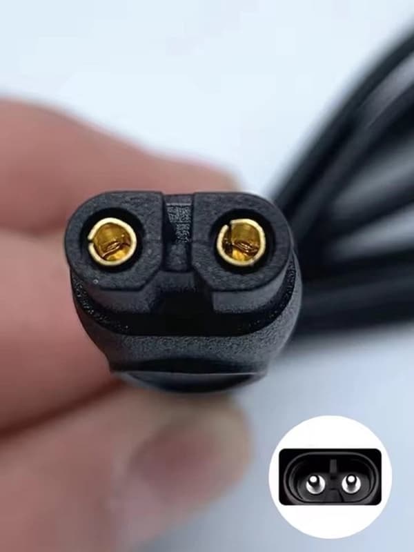 Erstatningsadapter og USB-kabel til Philips CP1788, 5V 1A, 100-240V, 1m, kompatibel med OneBlade trimmere og barbermaskiner, sort