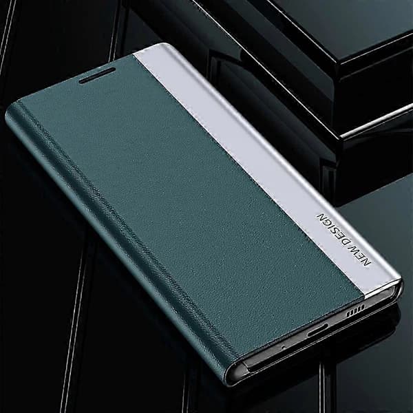 Til Honor Magic7 Lite 5G/ X9c 5G Etui Anti-Drop Læder Telefoncover med Stativ Sort Sort