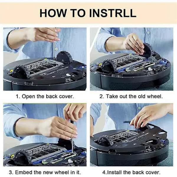 Vetopyörämoduuli IRobot Roomba i7 i7+ i8 i3 i6+/Plus E5 E6 L+R -malleille