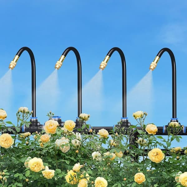 Automatic Watering Can with 360° Sprinkler - 5m Irrigation System - Adjustable Water Distribution
