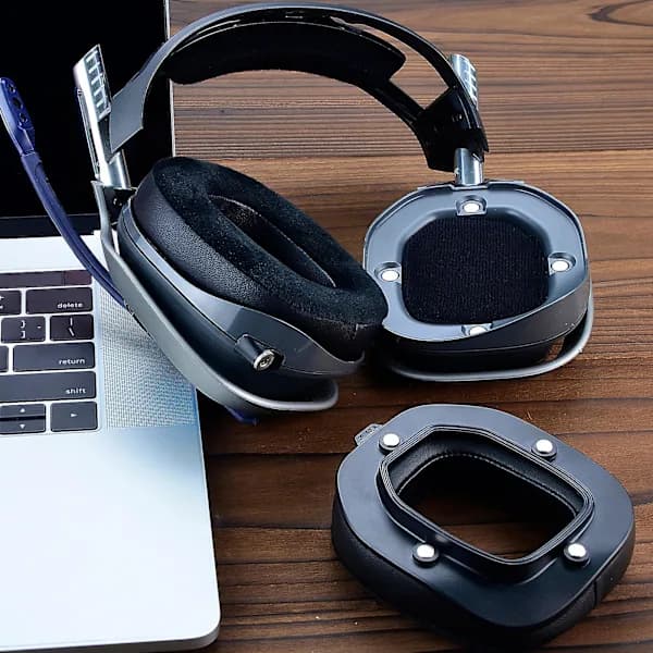Slitstarka öronkuddar för Astro A40TR hörlurar, öronmuffar [] C