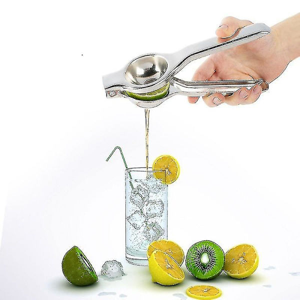 Citruspresser Manuel Juicer Rustfrit Stål Metalpresser Juicer Til Frugt Appelsin Citron Sinaasappel Køkkenredskab Tilbehør