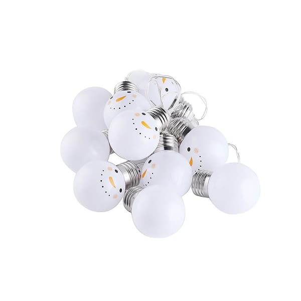{HH} Juledekorasjonslampe LED lysslynge (2 m 10 lamper)