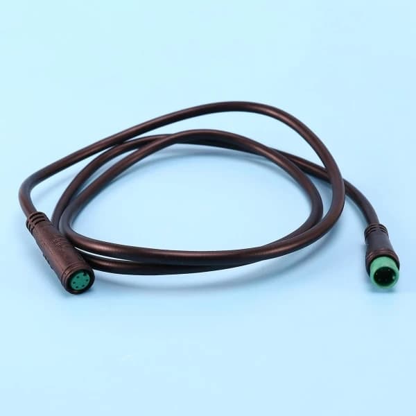 Ebike Display Kabel 5-polig för BBS01/BBS02/ Mellanmotor Elcykel Display Förlängningskabel