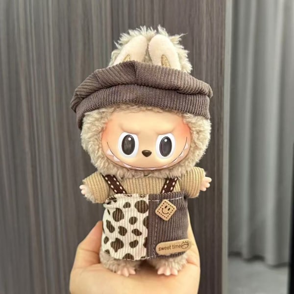 [HH] 17cm Labubu Vaatteet ja Asusteet Vain Suunnittelijalta, Nukkeja Ei Ole Mukana, Labubus Alkuperäinen Vaatesetti La Bubu -nukelle for 17cm doll CN51