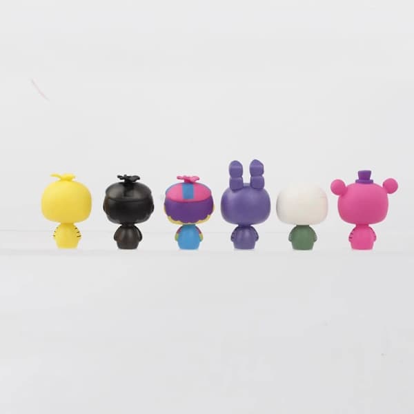 HA-24 st Midnattsbjörn Figurer Q Version Skrivbordsleksaksdockor 24 Midnattsfigurer 3,5-5CM