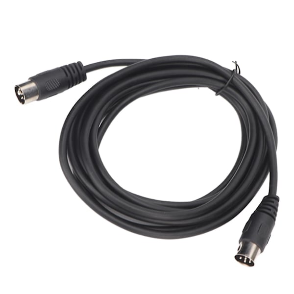 6-polet DIN-kabel han til han Plug and Play lydsignalforbindelse DIN-forlængerledning til digital enhed 3 meter / 9,8 fod