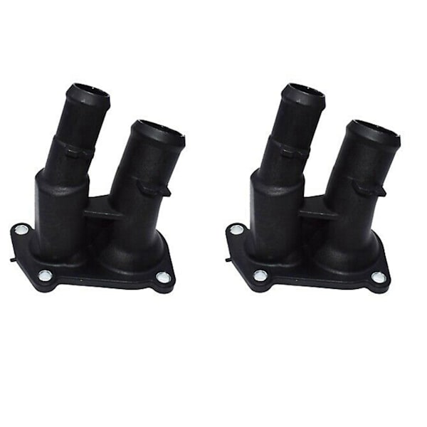 2x Termostat Hus Kølevæske Flange Passer Til C-max Focus Mondeo Fiesta 2001-2012 1707050 2s6g-9k478