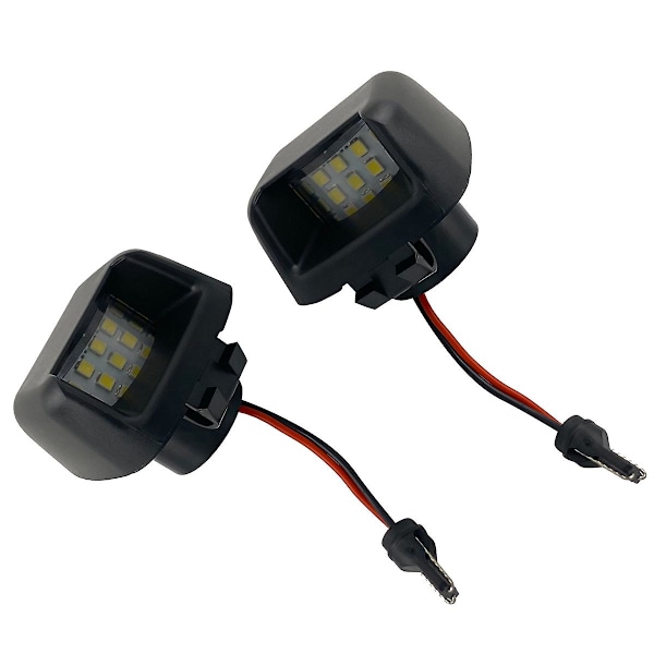 2x Led-kilpien valaisimen kotelo Navara D40 Frontierille 2007-2019 26510-zp50a