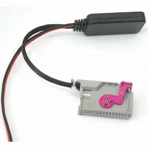 HA~12V 32-benet Bluetooth-adapter Aux-kabel i plast til A3 A4 A6 A8 Tt R8 Rns-e