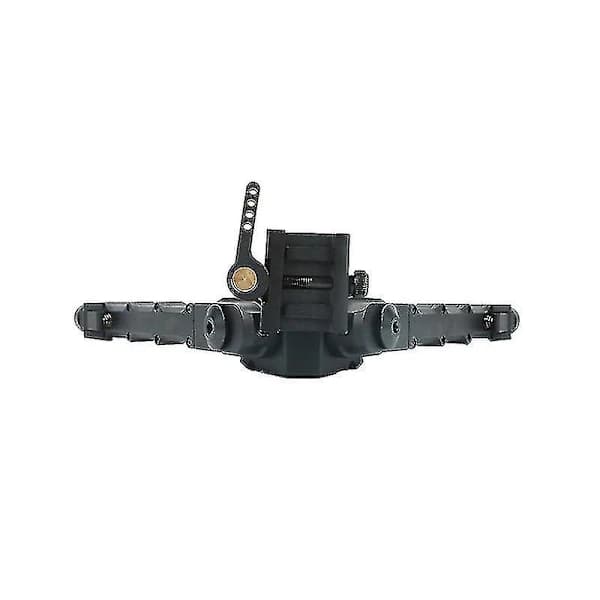Aluminiumslegering V9 Enkelt Stativ Justerbart Bipod Stativ Svart