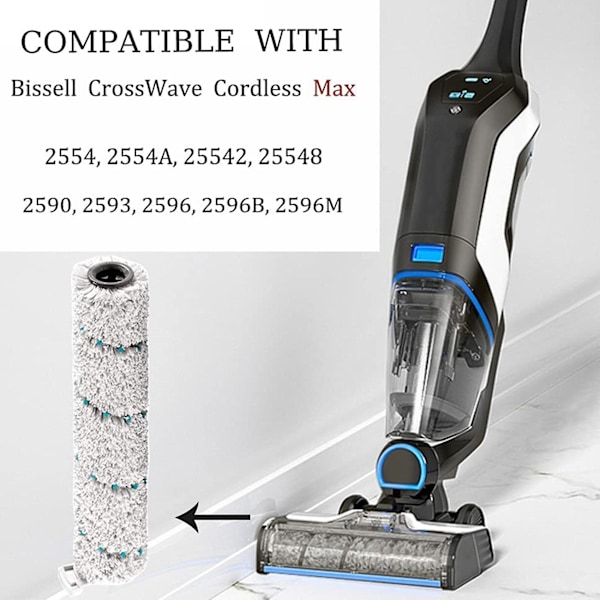 Reservedeler til Crosswave Cordless Max 2554 2590 2593 2596 Serie Støvsuger, multi-overflate 2787