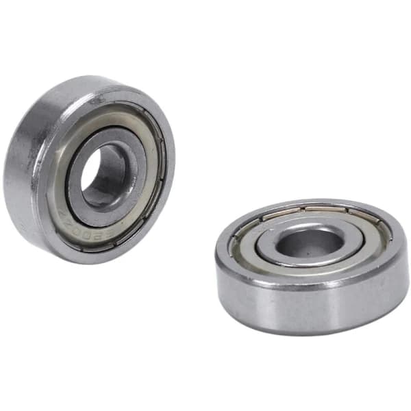 2 stk. 6200ZZ Dobbelt-skærmede kuglelejer 10mm x 30mm x 9mm-FM-