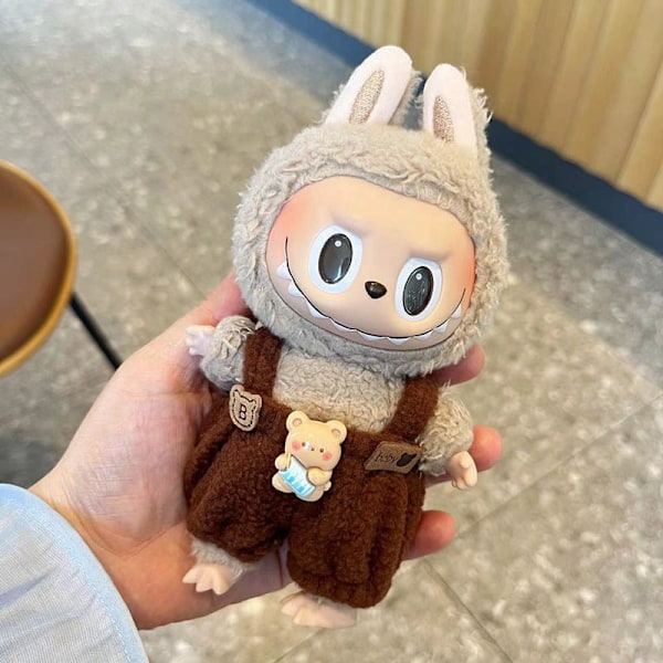 [HH] Kawaii Kläder Outfit Tillbehör för Kpop Labubu Idol Dockor Overall Set Kläder 1