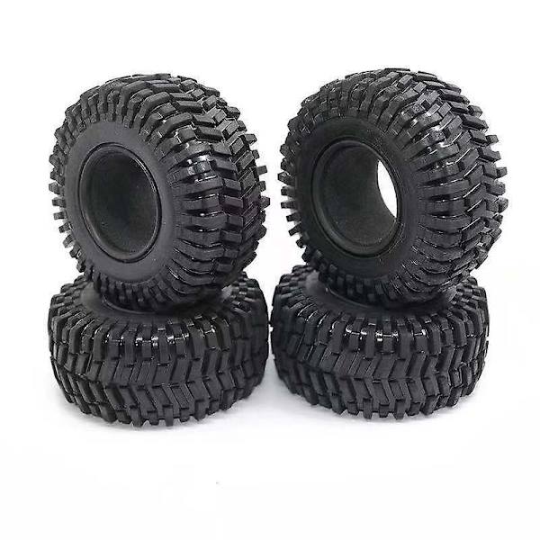4 st 125 mm 2,2 tum däck för 1/10 RC Crawler Car Axial Scx10 90046 Rr10 Wraith Trx4 -6