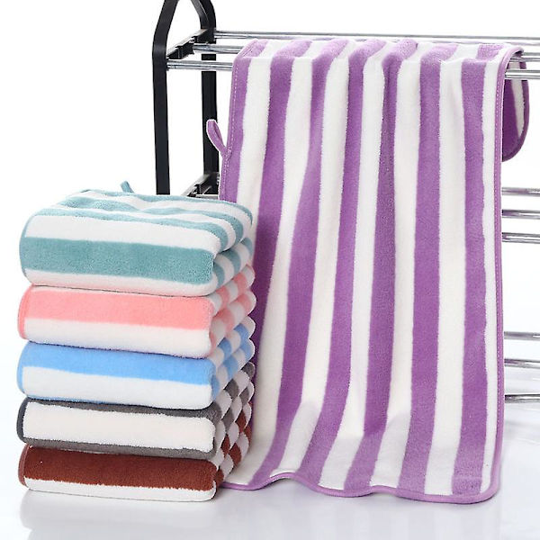 Mikrofiberhandduk Hushåll Supermjuk Absorberande Högkvalitativ Enfärgad Ansiktshandduk Kvinnor Män Badhandduk Badrum Tvättlapp