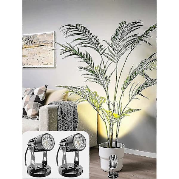 5W LED-spotlights for innendørsplanter med 3 fargemoduser - FM-
