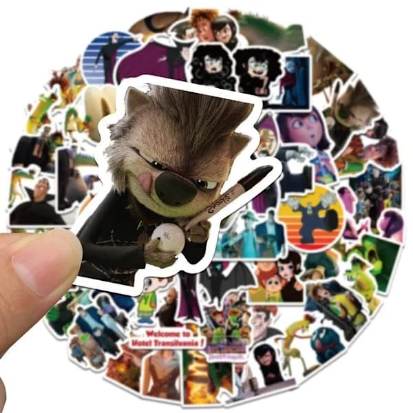 60 st Hotel Transylvania Filmen Mavis Dracula Jonathan Graffiti Stickers