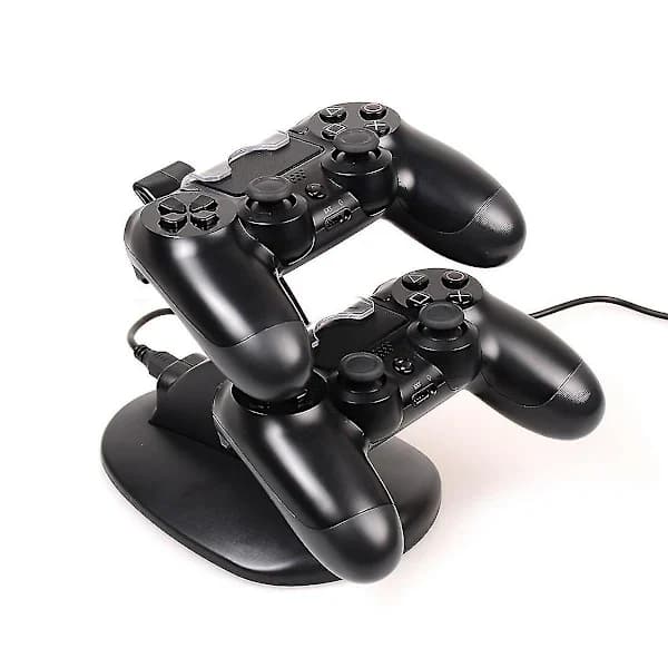 Oplader til spilcontroller Dobbelt opladningsindikator Opladningsstation/dock/stativ til / Slim/ Pro Gam Hy