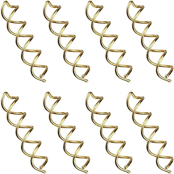 20 stk spiralhårnåler, spiralhårnåler, mini hårnåler