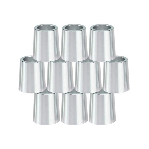 22 stk. Golf Tip Metal Ferrules Jern Golf Klub Tilbehør, 12 stk. .370 & 10 stk. .355
